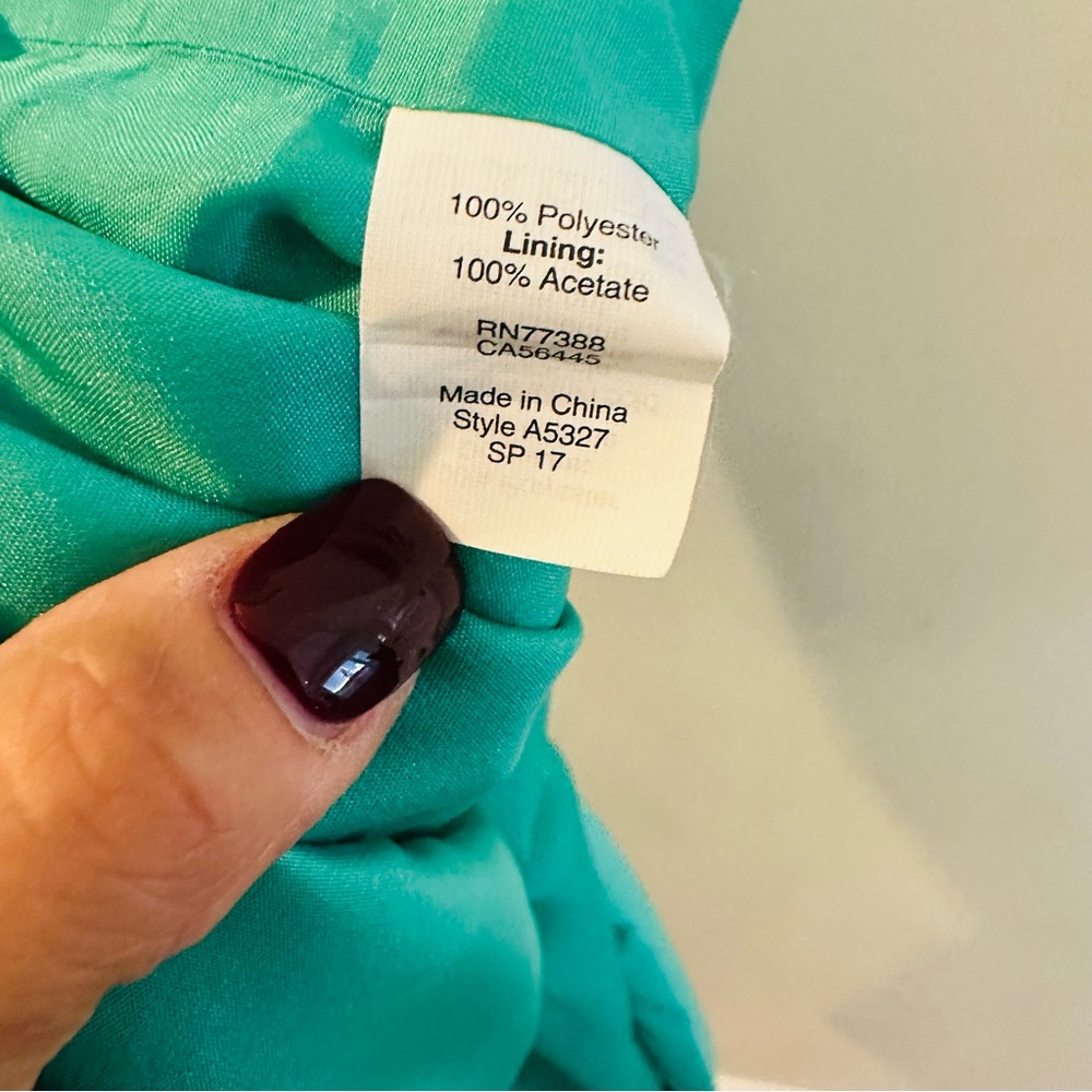 J. Crew Racerback Mint Green Lined Maxi Dress Size 2 Y2K - Picture 8 of 11